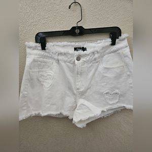 Disney White Sexy Shorts